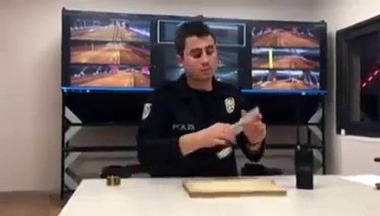 Nusret'e rakip olan çılgın polis