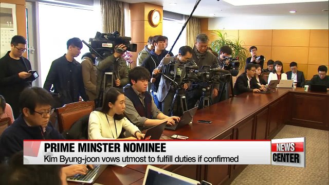 Prime minister nominee vows to do all he can if confirmed