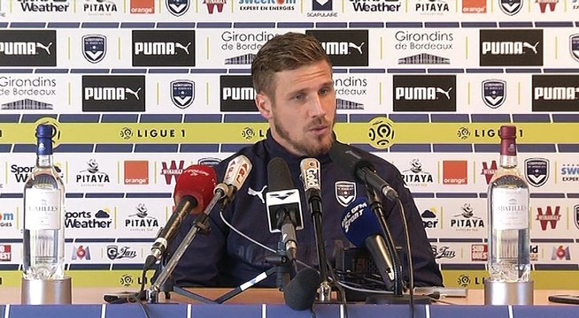 Conférence - Grégory Sertic avant Bordeaux-Lorient