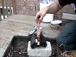 Using Coghlan's Emergency Stove To Make Coffee Par(1)