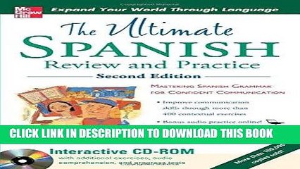 Ebook Ultimate Spanish Review and Practice with CD-ROM, Second Edition (UItimate Review