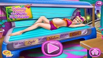 Cinderella Pregnant Tanning Solarium - funny kids games