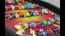 Disney Cars Micro Drifters in Crossfire with Special Cars Rip Clutchgoneski and Lightning McQueen