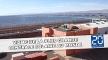 Visite de la plus grande centrale solaire au monde