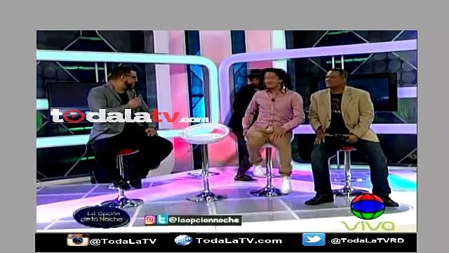 Cacharra, Jochy Jochy, Gerald Ogando y Fausto Mata en guerra de chistes-La Opcion de La Noche-Video