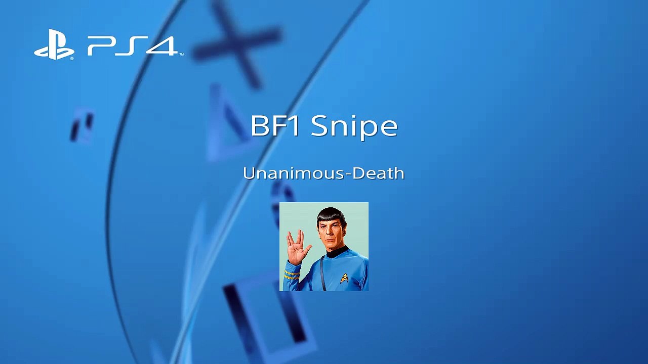 Battlefield 1 Snipe