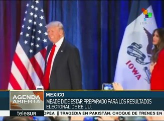 Meade: México está preparado para resultados electorales en EEUU