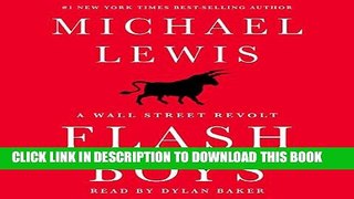 Ebook Flash Boys: A Wall Street Revolt Free Read