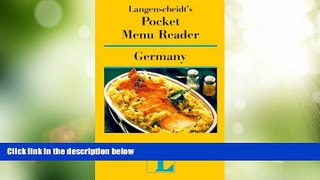 Big Deals  Langenscheidt s Pocket Menu Reader Germany  Best Seller Books Best Seller