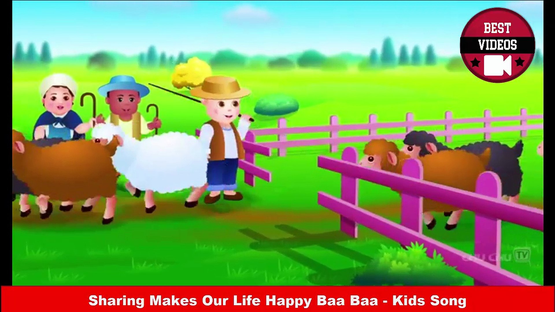 Sharing Makes Our Life Happy Baa Baa - Kids Song - Best Videos