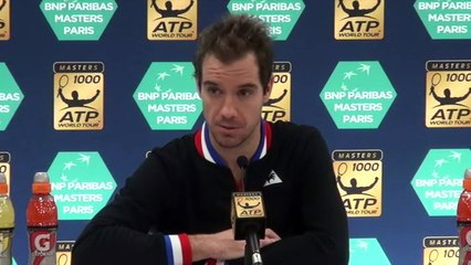 ATP - BNPPM 2016 - Richard Gasquet : "Ce n'est pas à 30-31 ans que je vais commencer les footings"