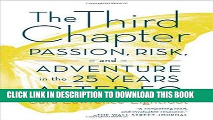 [EBOOK] DOWNLOAD The Third Chapter: Passion, Risk, and Adventure in the 25 Years After 50 PDF