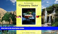 Books to Read  Recommended Country Inns The South, 8th (Recommended Country Inns Series)  Best
