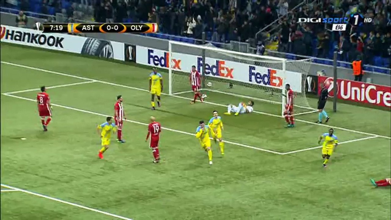 Djordje Despotovic Goal HD - FC Astana 1-0 Olympiakos Piraeus - 03-11-2016