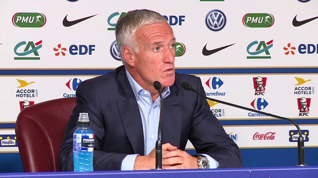 Qualifs CM 2018 - France: Didier Deschamps s'exprime sur l'équipe de France espoirs