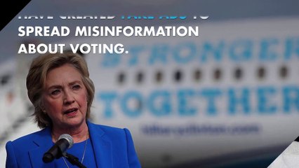 Fake twitter ads try to trick Clinton supporters to ‘vote’ via text
