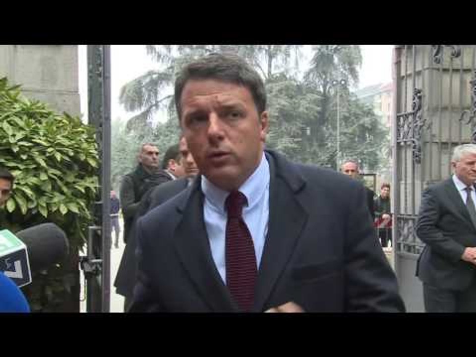 Milano - Renzi sui dati Istat sul lavoro (03.11.16)