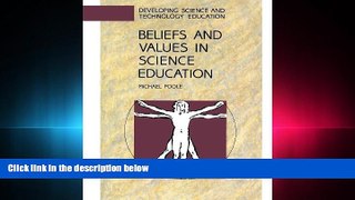 Pdf Online Beliefs And Values In Science Education (Cold War History Series)