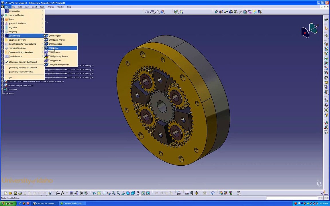 Catia V5 Assembly Animation