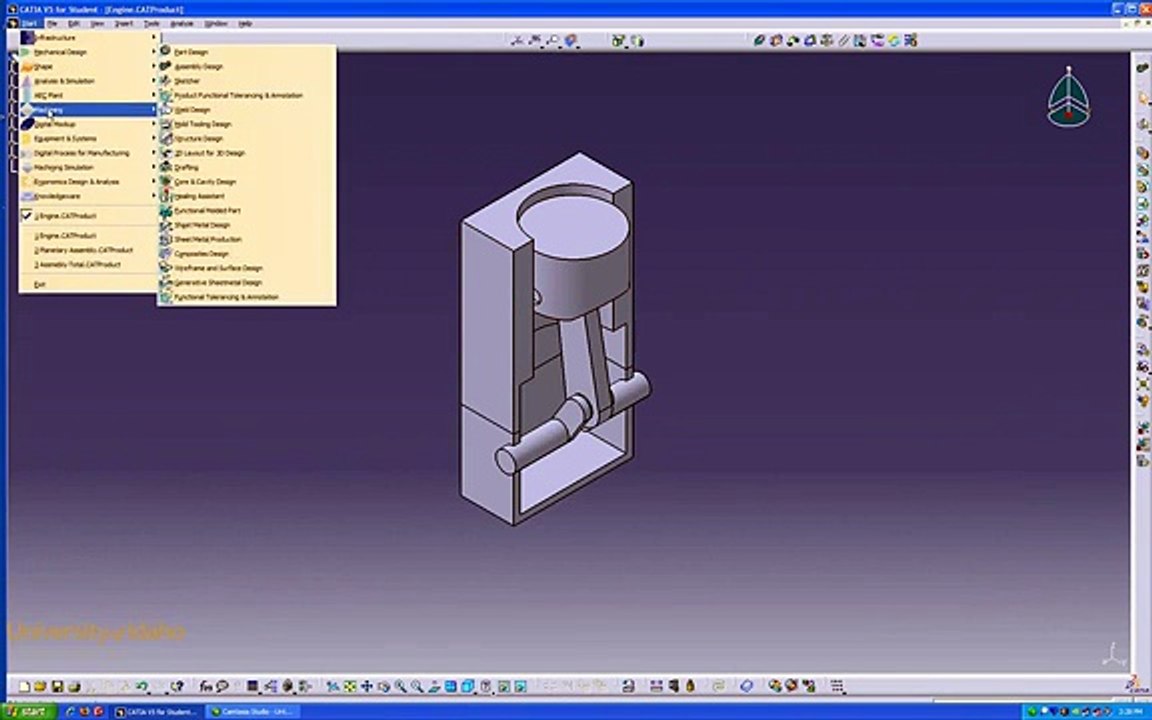 Catia V5 Rotational Animation