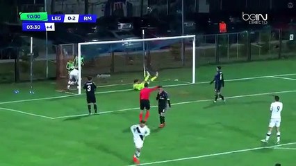 Luca Zidane Funny Own Goal Youth League match
