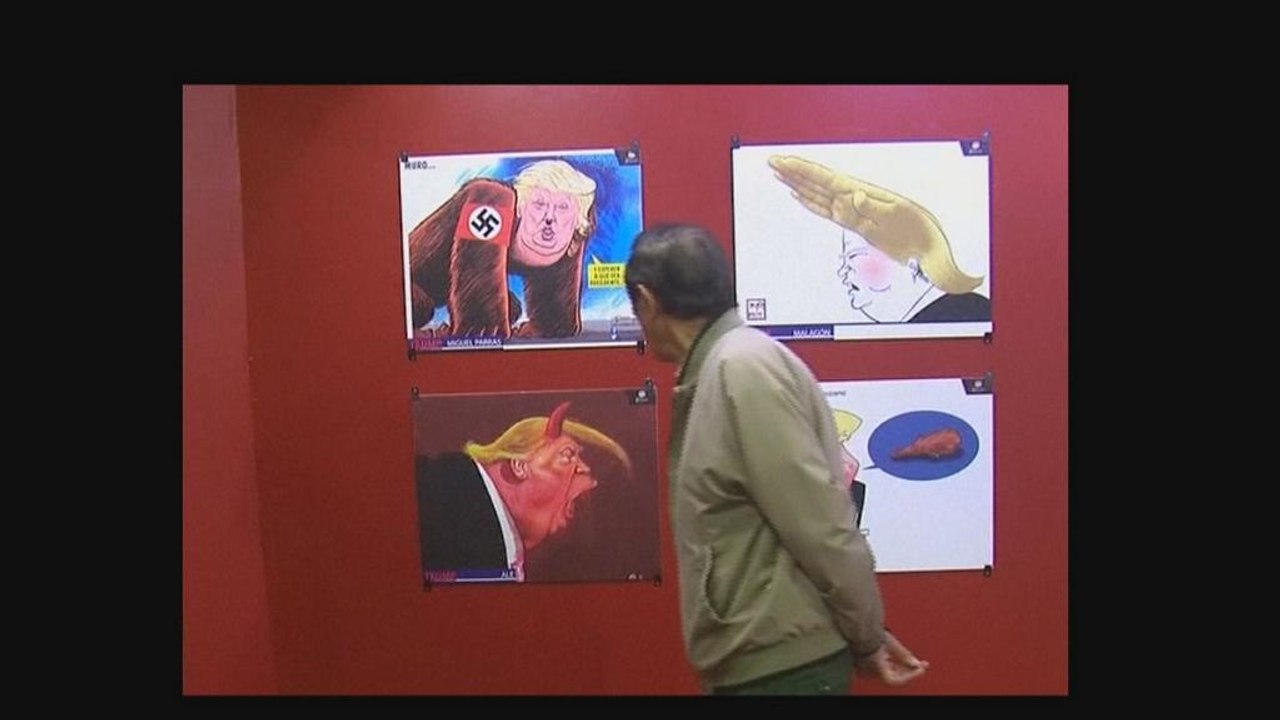México caricaturiza a Donald Trump