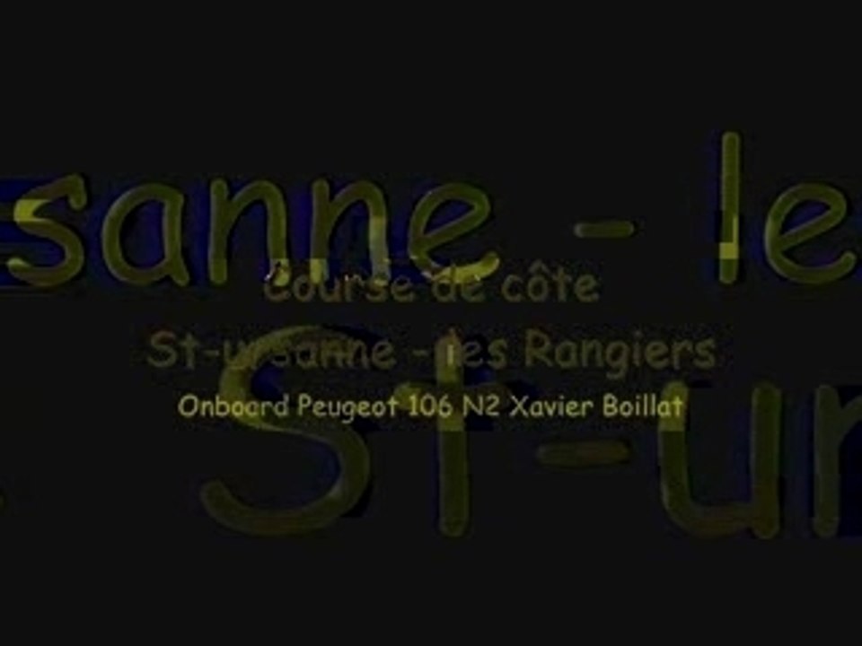 Rangiers2007 course de cote onboard camera embarquée