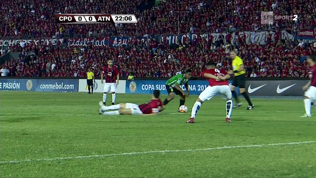 Copa Sudamericana - 1/2 aller - Match nul entre Cerro Porteno et Atletico Nacional