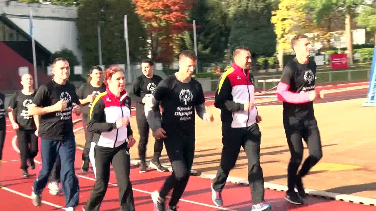 Les frères Borlée répondent au défi lancé par les athlètes Special Olympics