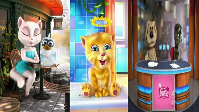 Nani Teri Morni Ko Mor Le Gaye - Kids Famous Urdu Nursery Rhyme - Talking Ginger,Ben,Angela