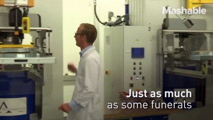 A lab is turning human ashes into beautiful diamonds