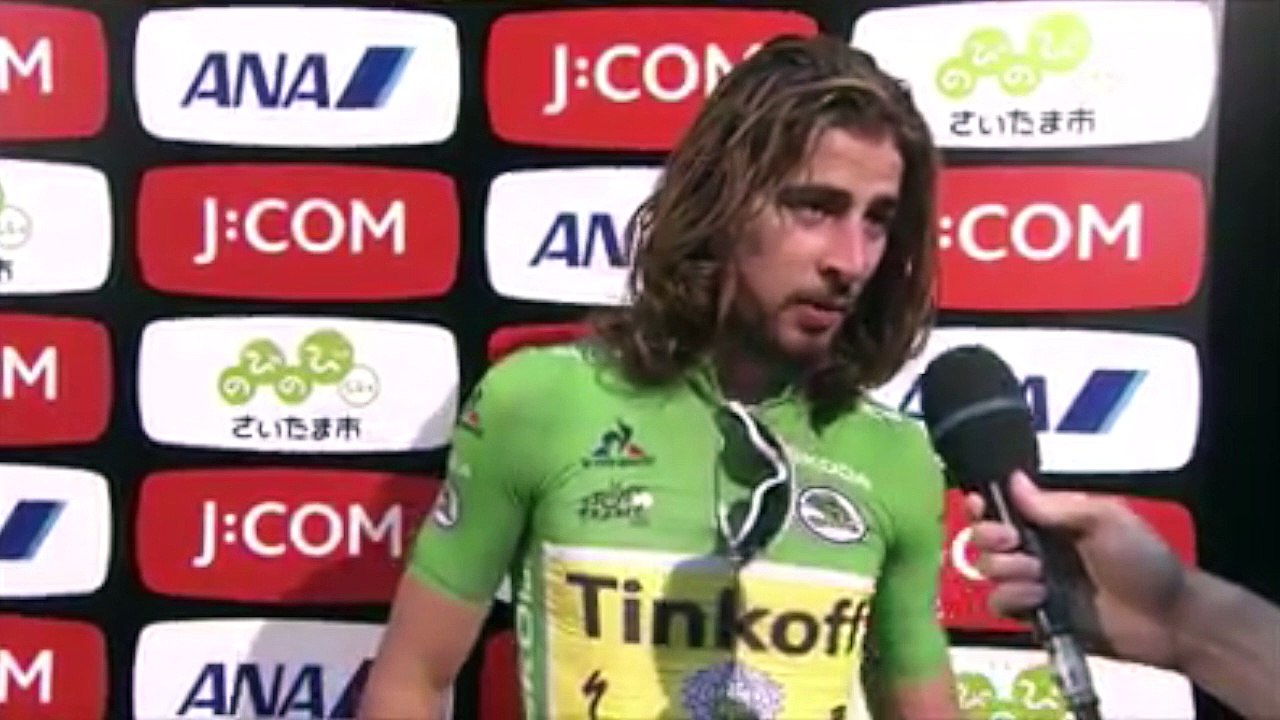 Cyclisme - Peter Sagan : "J'ai juste eu plus de chance cette année"