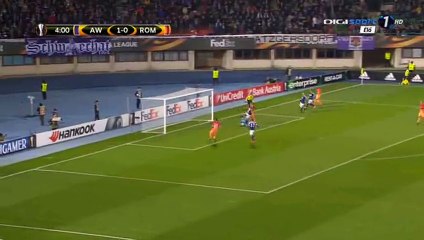 Edin Dzeko Goal HD - Austria Vienna 1-1 AS Roma - 03-11-2016