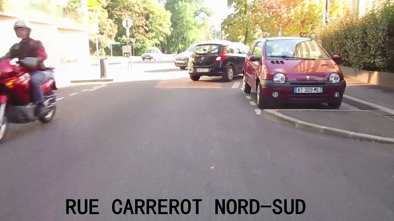 2016 11 03 Promenade risquée dans les contre-sens cyclables de Pau