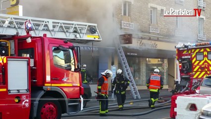 Vaucresson : l'incendie d'une boulangerie bloque la circulation