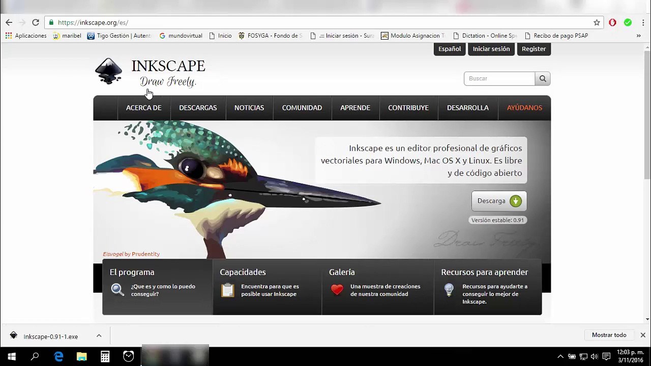como descargar inkscape alternativa para adobe illustrator