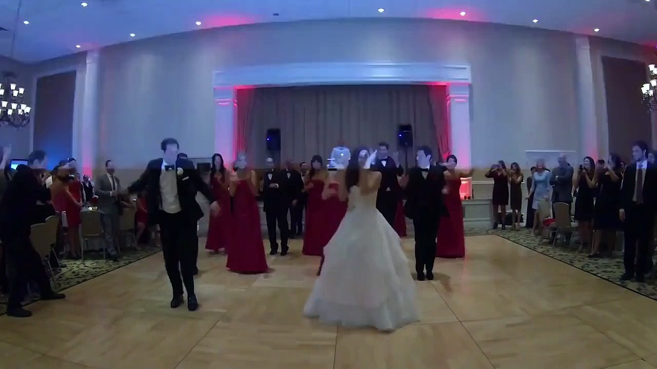 Chorégraphie au mariage sur Bruno Mars