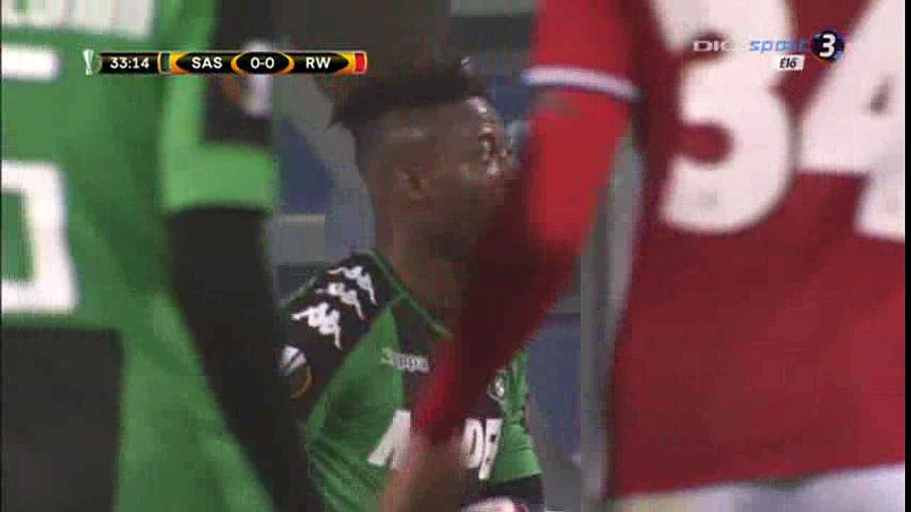 Gregoire Defrel Goal HD - Sassuolo 1-0 Rapid Vienna - 03-11-2016