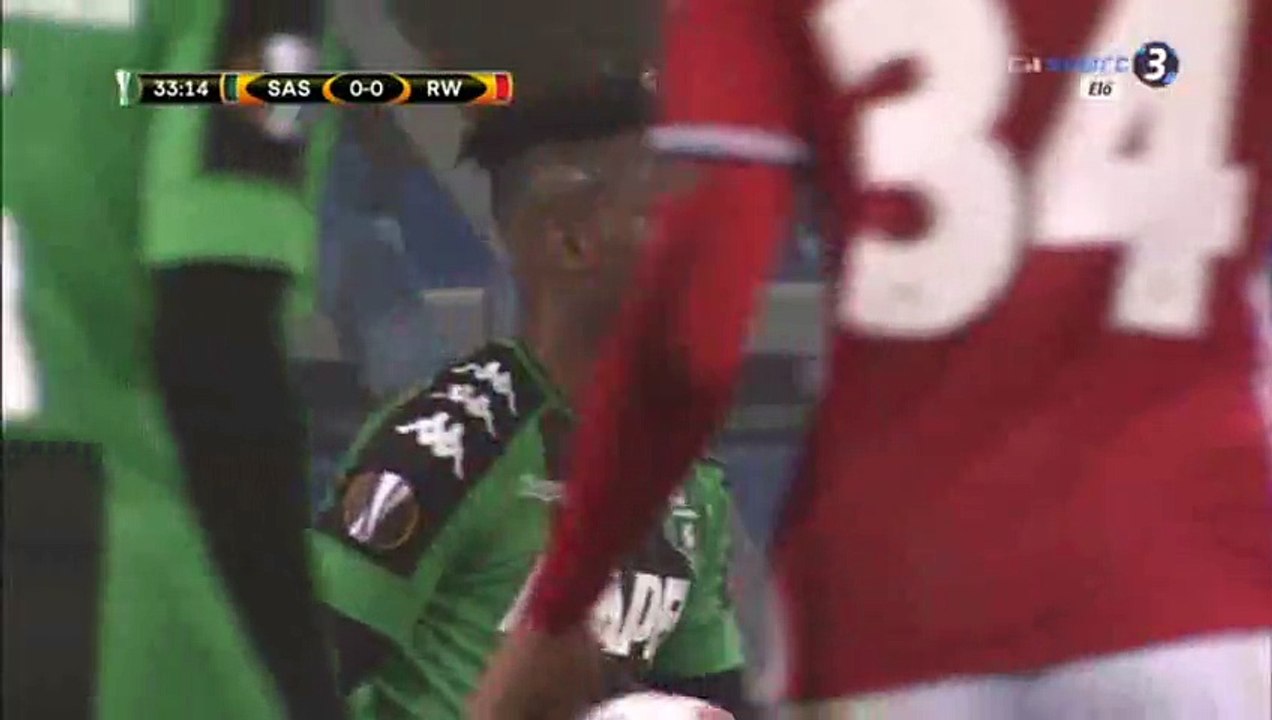 Gregoire Defrel Goal HD - Sassuolo 1-0 Rapid Vienna - 03-11-2016