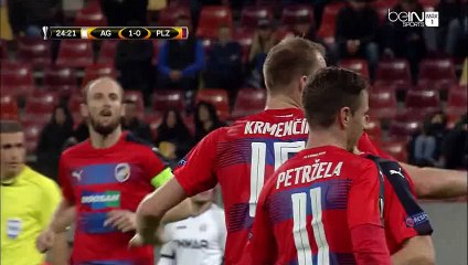 Michael Krmencik Goal HD - Astra 1-1 Plzen - 03-11-2016