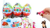 2 часть Kinder Сюрприз Маша и Медведь - Kinder Surprise Masha & Bear - Kinder Supresa Masha e lOrso