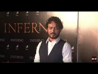 Irrfan Khan at Special Screening Of Hollywood Movie Inferno | B4U Entertainment