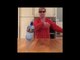 Granny Dabs After Pulling Off a Series of Bottle Flips