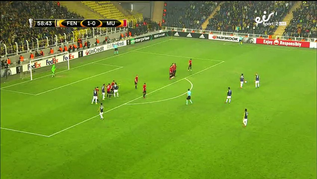 Jeremain Lens Goal HD - Fenerbahce 2-0 Manchester United - 03-11-2016