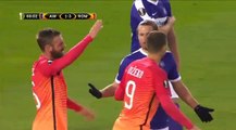 Antonio Rudiger vs Lukas Rotpuller  boxing  fight  Austria Vienna 1 - 4 AS Roma 03.11.2016 Europa League