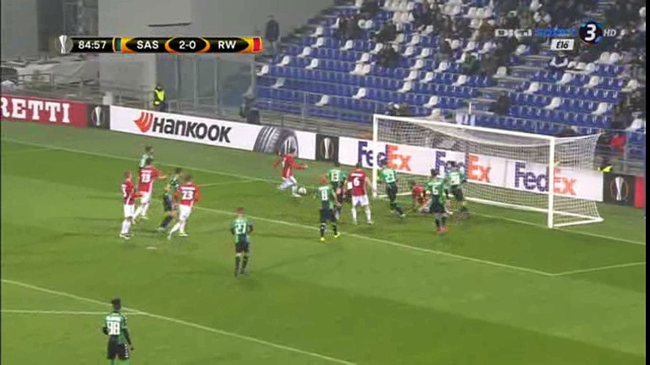 Matej Jelic Goal HD - Sassuolo 2-1 Rapid Vienna - 03-11-2016