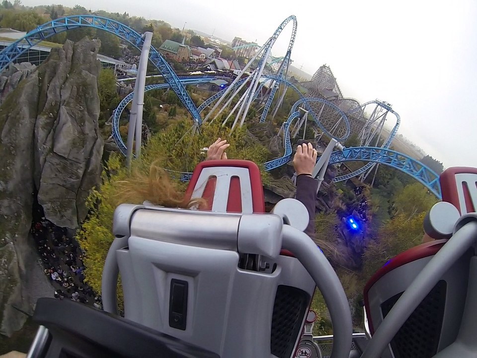 BLUE FIRE Europa Park 30.10.2016