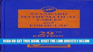 [FREE] EBOOK CRC Standard Mathematical Tables and Formulae, 29th Edition (Discrete Mathematics and