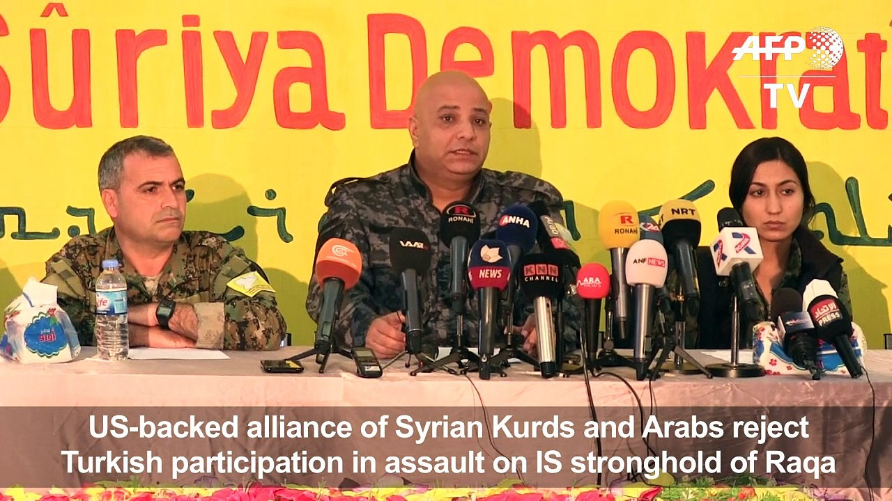 Syria's Kurds to 'lead' Raqa fight, reject Turkish role