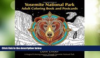 Big Deals  Yosemite National Park, Adult Coloring Book and Postcards  Full Read Best Seller